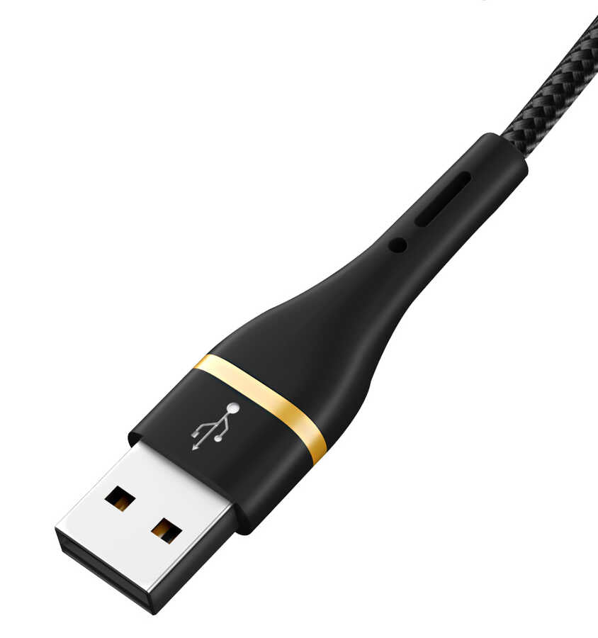 Wiwu ED-105 2 in 1 USB A- Type-C to Lightning Elite Data Kablo