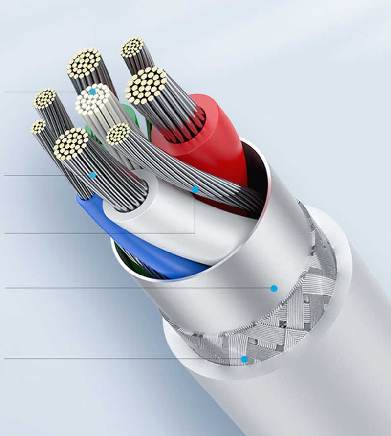 Wiwu G30 Gear Charging Lightning Kablo