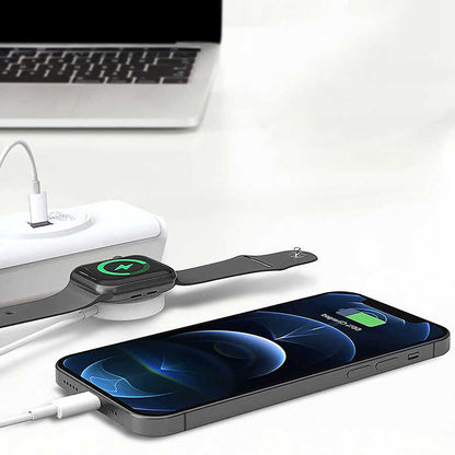 Wiwu M10 2 in 1 Wireless ve Lightning PD Şarj Kablosu