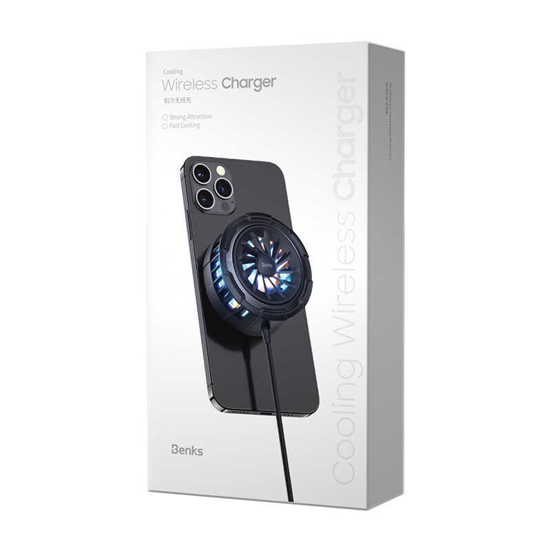 Benks W07 Cooling M-safe Wireless Şarj