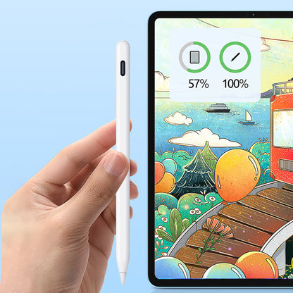 Wiwu Pencil A03 Kablosuz Şarj Özellikli Avuç İçi Reddi (Palm Rejection) ve Eğim Hassasiyeti Özellikli Dokunmatik Kalem