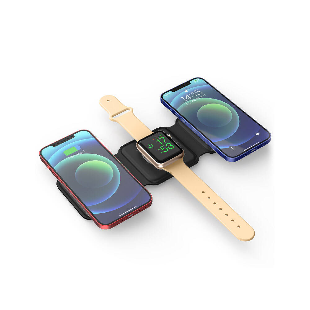 Wiwu Power Air M6 3 in 1 Mıknatıslı Kablosuz Şarj Standı