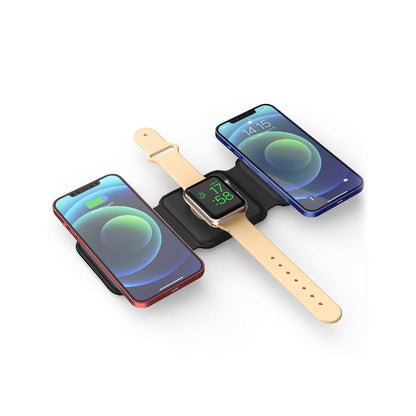 Wiwu Power Air M6 3 in 1 Mıknatıslı Kablosuz Şarj Standı