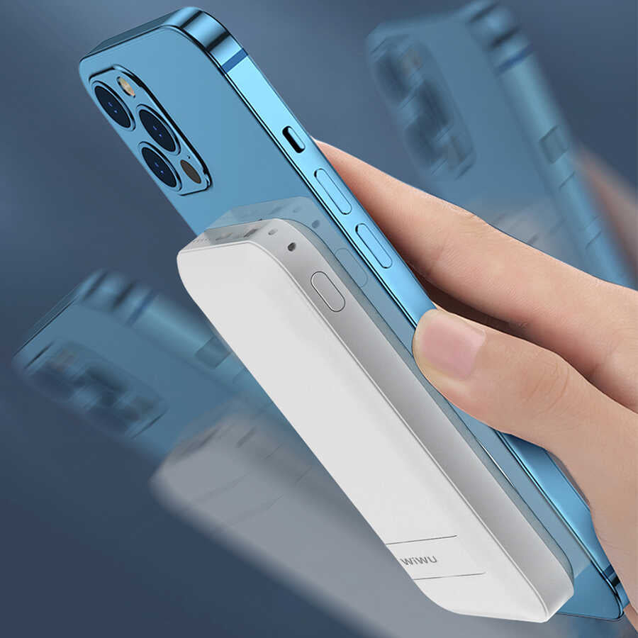 Wiwu SC10000 M-safe Mıknatıslı Wireless Powerbank