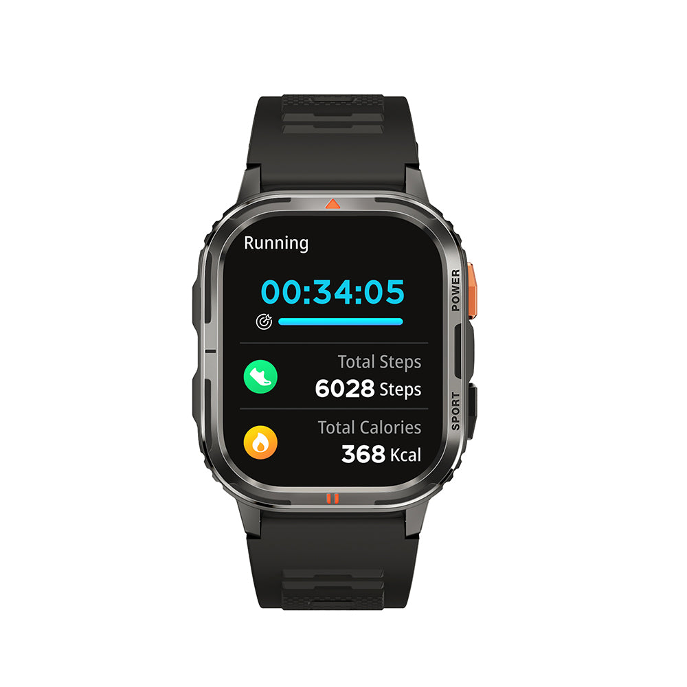 Wiwu SW05 Smart Watch İOS ve Android Uyumlu TFT Ekranlı IP68 Sertifikalı Akıllı Saat