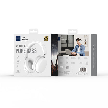 Wiwu TD-05 Elite Serisi Ayarlanabilir Katlanabilir Pure Bass Hi-Fi Kulak Üstü Bluetooth v5.3 Kulaklık