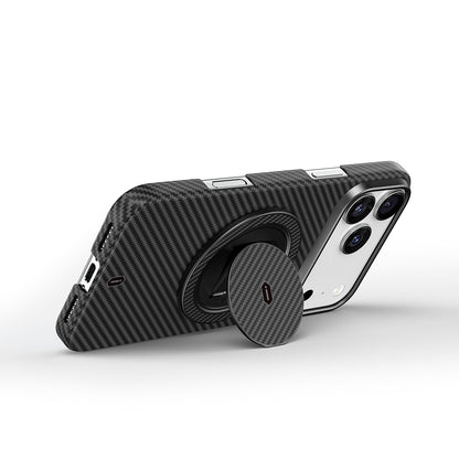 Wiwu Warriors Serisi Aramid Fiber 360 Derece Dönebilen Magnetik Ring Stand Telefon Tutucu