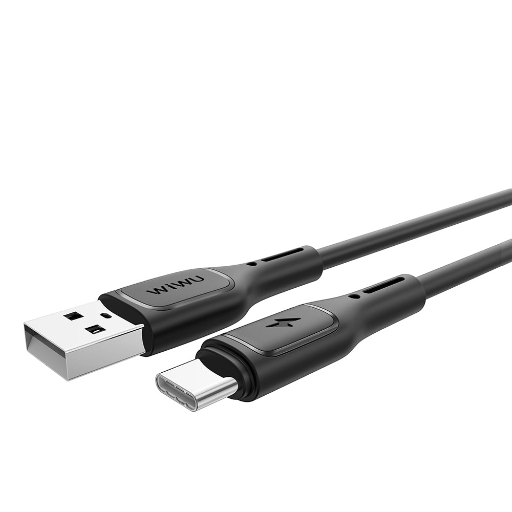 Wiwu Wi-C042E Starlink Serisi USB-A to Type-C Hızlı Şarj Özellikli Data ve Şarj Kablosu 2.4A 1M