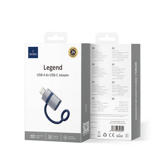 Wiwu Wi-C052 USB to Type-C Çevirici OTG