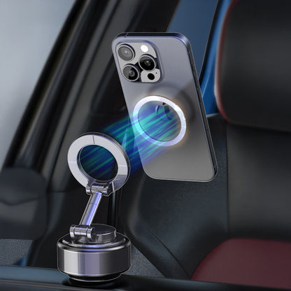 Wiwu Wi-CH056 Type-C Portlu Elektrikli Vakum Özellikli Magnetik Telefon Tutucu