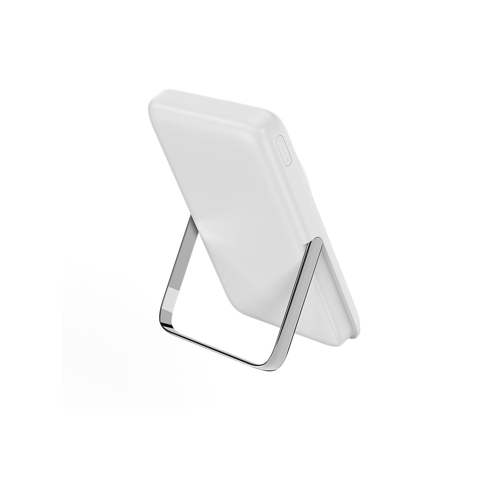 Wiwu Wi-P011 Gentleman Serisi LED Işık Göstergeli Standlı Kablosuz Powerbank 10.000mAh 15W