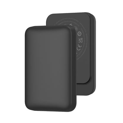 Wiwu Wi-P037 Qi Şarj Teknolojili LED Işık Göstergeli M-safe Kablosuz Powerbank 5000mAh 15W