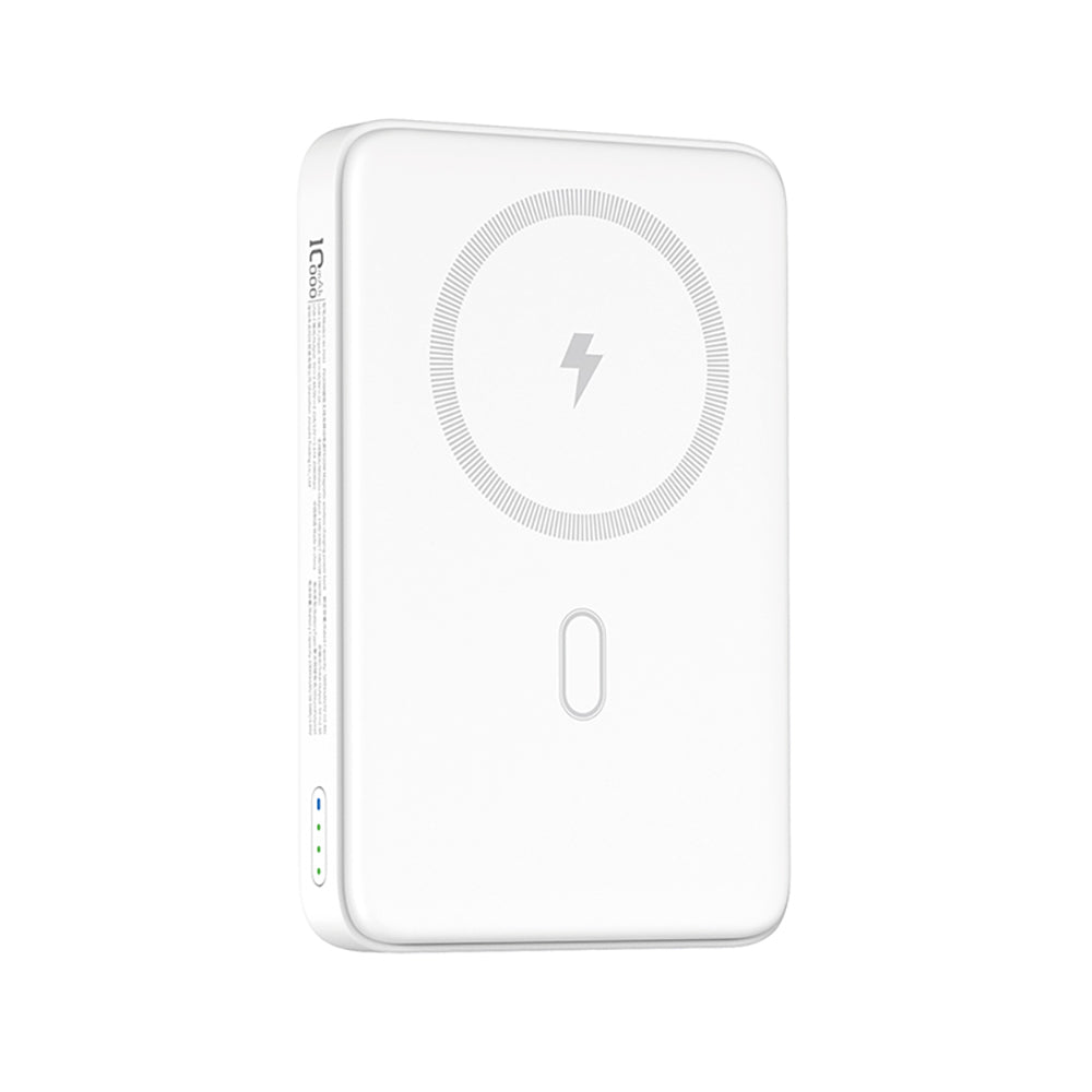 Wiwu Wi-P043 LED Işık Göstergeli Standlı Taşınabilir M-safe Wireless Powerbank 10.000mAh 15W