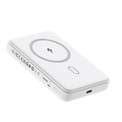 Wiwu Wi-P043 LED Işık Göstergeli Standlı Taşınabilir M-safe Wireless Powerbank 10.000mAh 15W
