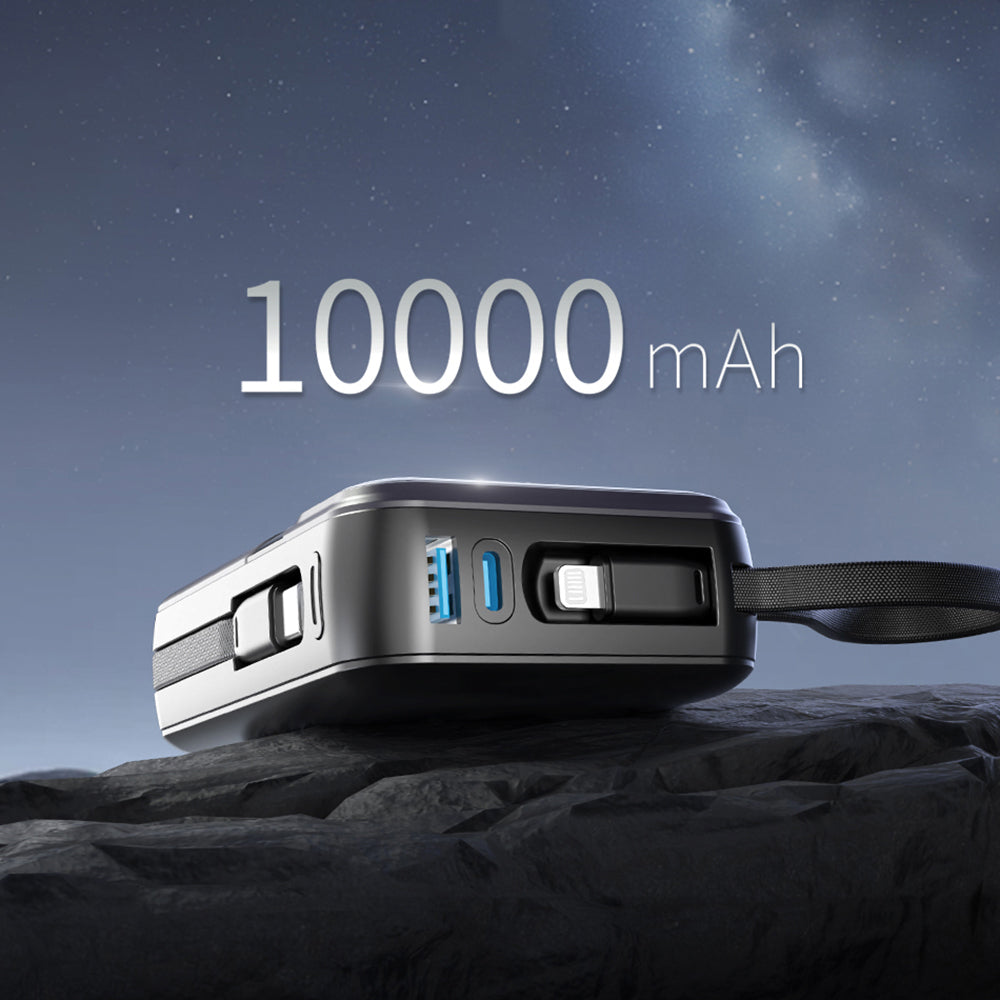 Wiwu Wi-P052 Galaxy Serisi Type-C Lightning Çıkışlı Taşınabilir Powerbank PD 35W 10000mAh