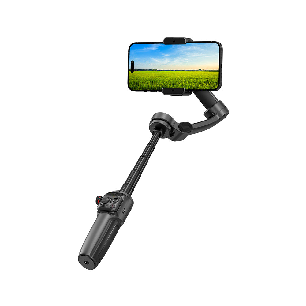 Wiwu Wi-SE016 Yapay Zeka Destekli Canlı Yayın Dolgu Işıklı Gimbal Stabilizatör