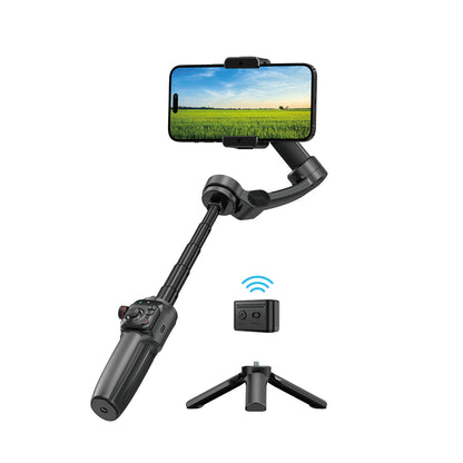 Wiwu Wi-SE016 Yapay Zeka Destekli Canlı Yayın Dolgu Işıklı Gimbal Stabilizatör