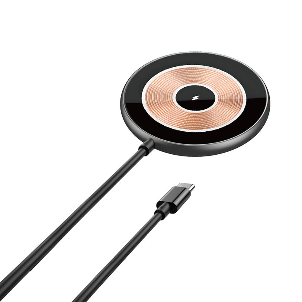 Wiwu Wi-W007 15W Hızlı Şarj Özellikli M-safe PD Wireless Şarj Aleti