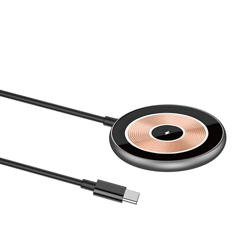 Wiwu Wi-W007 15W Hızlı Şarj Özellikli M-safe PD Wireless Şarj Aleti