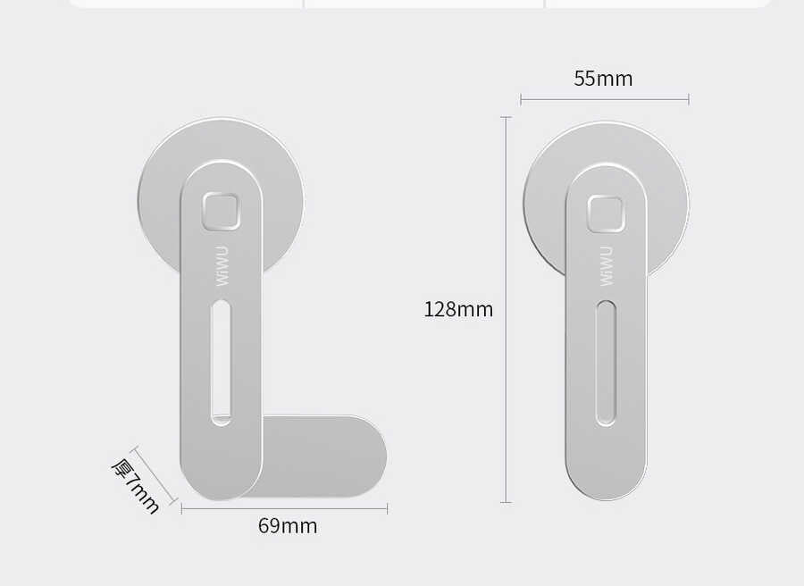 Wiwu ZM306 Laptop - Monitör Telefon Tutucu