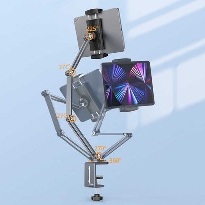 Wiwu ZM310 Ayarlanabilir Oynar Başlıklı Masa Tablet ve Telefon Tutucu