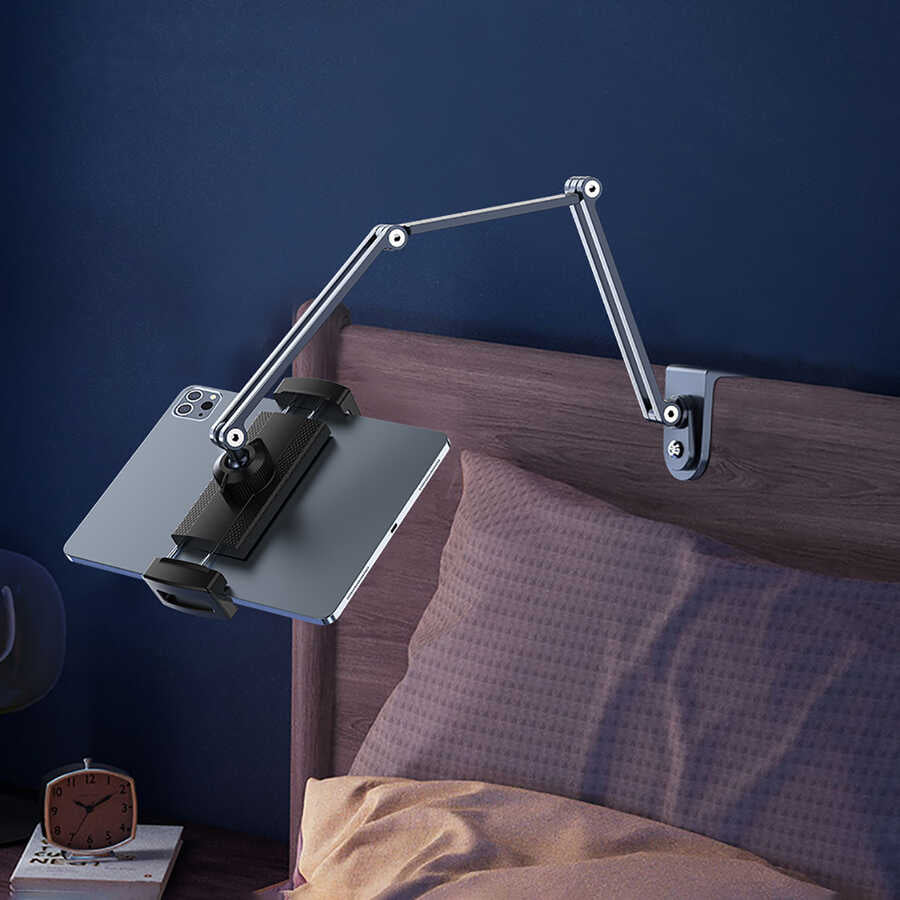 Wiwu ZM310 Ayarlanabilir Oynar Başlıklı Masa Tablet ve Telefon Tutucu