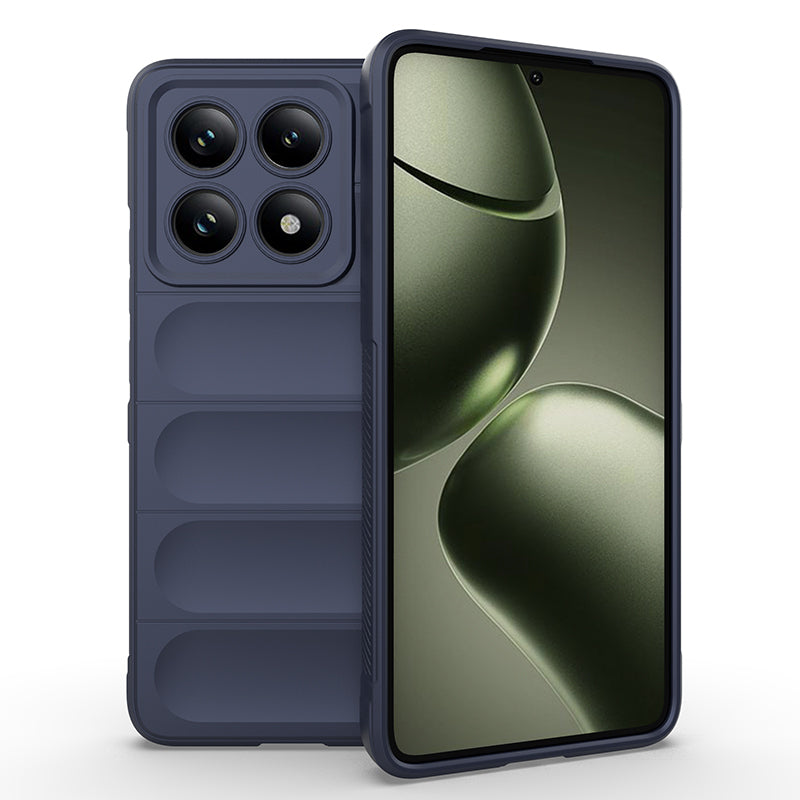 Xiaomi 14T Kılıf Esnek TPU Oyuklu Arka Yüzey Tasarımlı Zore Etnik Silikon Kapak