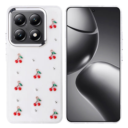 Xiaomi 14T Pro Kılıf Airbag Tasarımlı Simli Şeffaf Zore Kutup Kapak