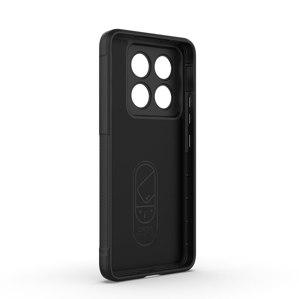 Xiaomi 14T Pro Kılıf Esnek TPU Oyuklu Arka Yüzey Tasarımlı Zore Etnik Silikon Kapak