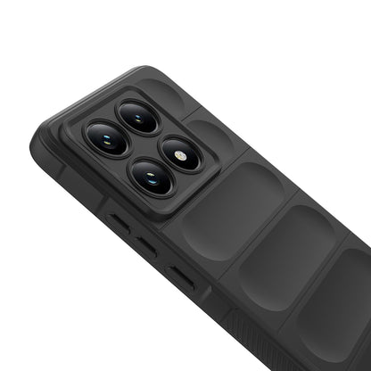 Xiaomi 14T Pro Kılıf Esnek TPU Oyuklu Arka Yüzey Tasarımlı Zore Etnik Silikon Kapak