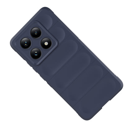 Xiaomi 14T Pro Kılıf Esnek TPU Oyuklu Arka Yüzey Tasarımlı Zore Etnik Silikon Kapak