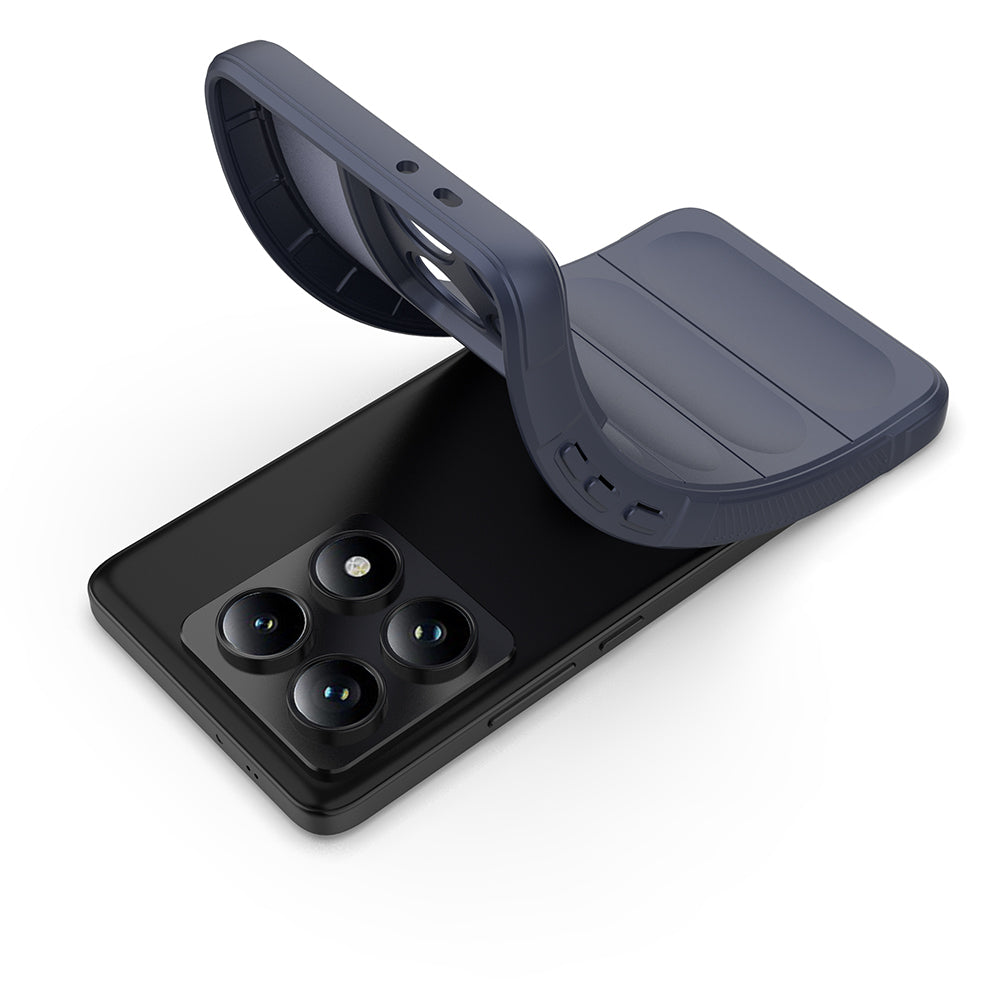 Xiaomi 14T Pro Kılıf Esnek TPU Oyuklu Arka Yüzey Tasarımlı Zore Etnik Silikon Kapak