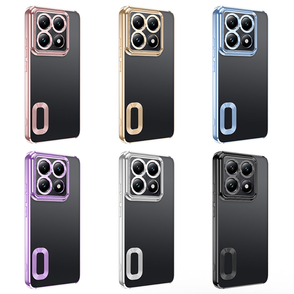 Xiaomi 14T Pro Kılıf Kamera Korumalı Logo Gösteren Zore Omega Kapak