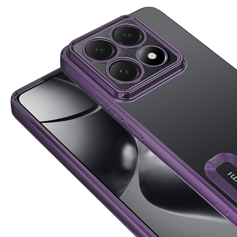 Xiaomi 14T Pro Kılıf Kamera Korumalı Logo Gösteren Zore Omega Kapak