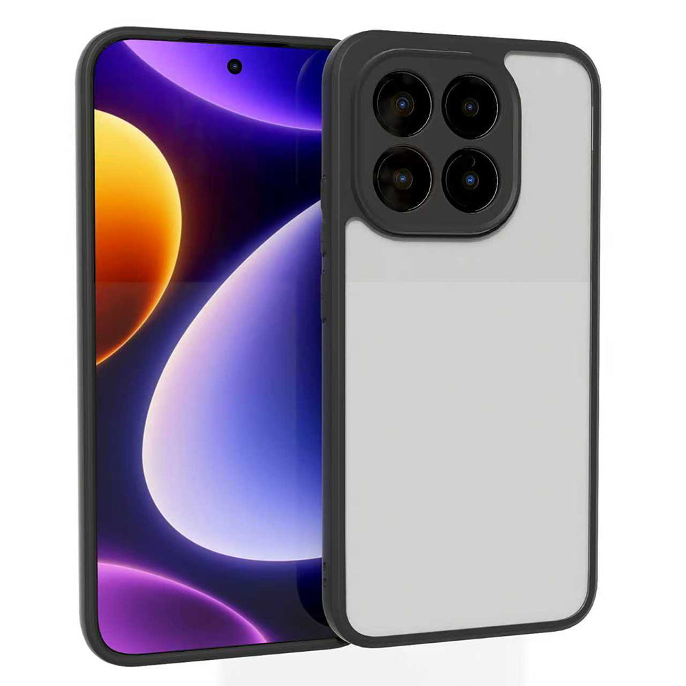 Xiaomi 15T Kılıf Kamera Korumalı Şeffaf Arka Yüzey Zore New Roll Kapak