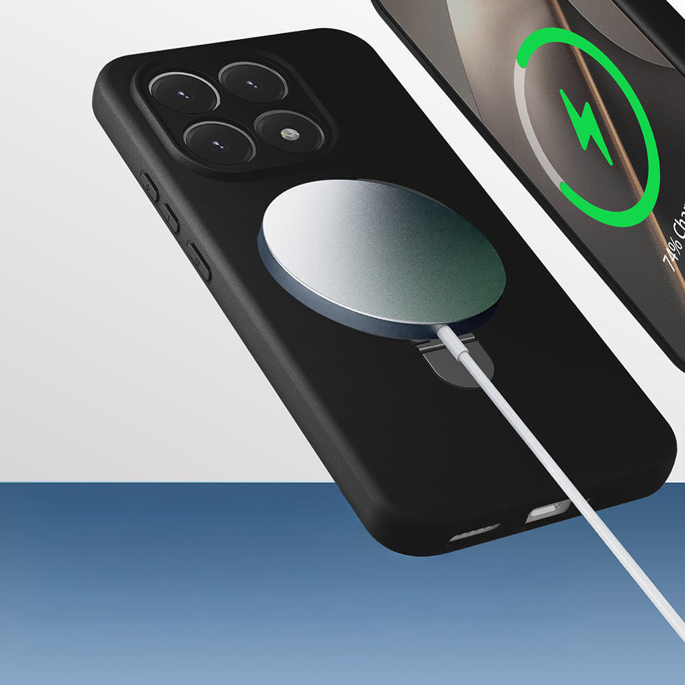 Xiaomi 15T Kılıf M-safe Şarj Özellikli Standlı Zore Samara Kapak