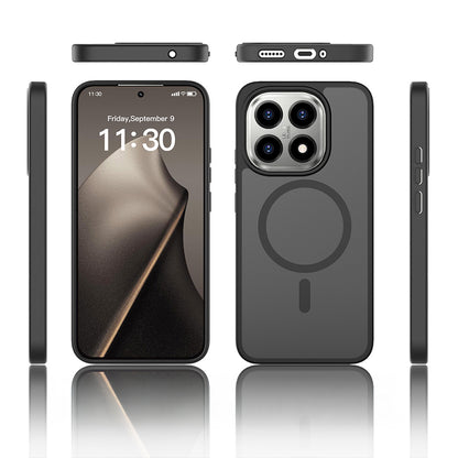 Xiaomi 15T Kılıf Sert PC Arka Yüzey Wireless Şarj Özellikli Zore Flet M-safe Kapak