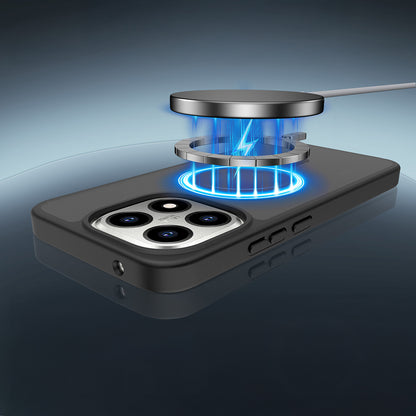 Xiaomi 15T Kılıf Sert PC Arka Yüzey Wireless Şarj Özellikli Zore Flet M-safe Kapak