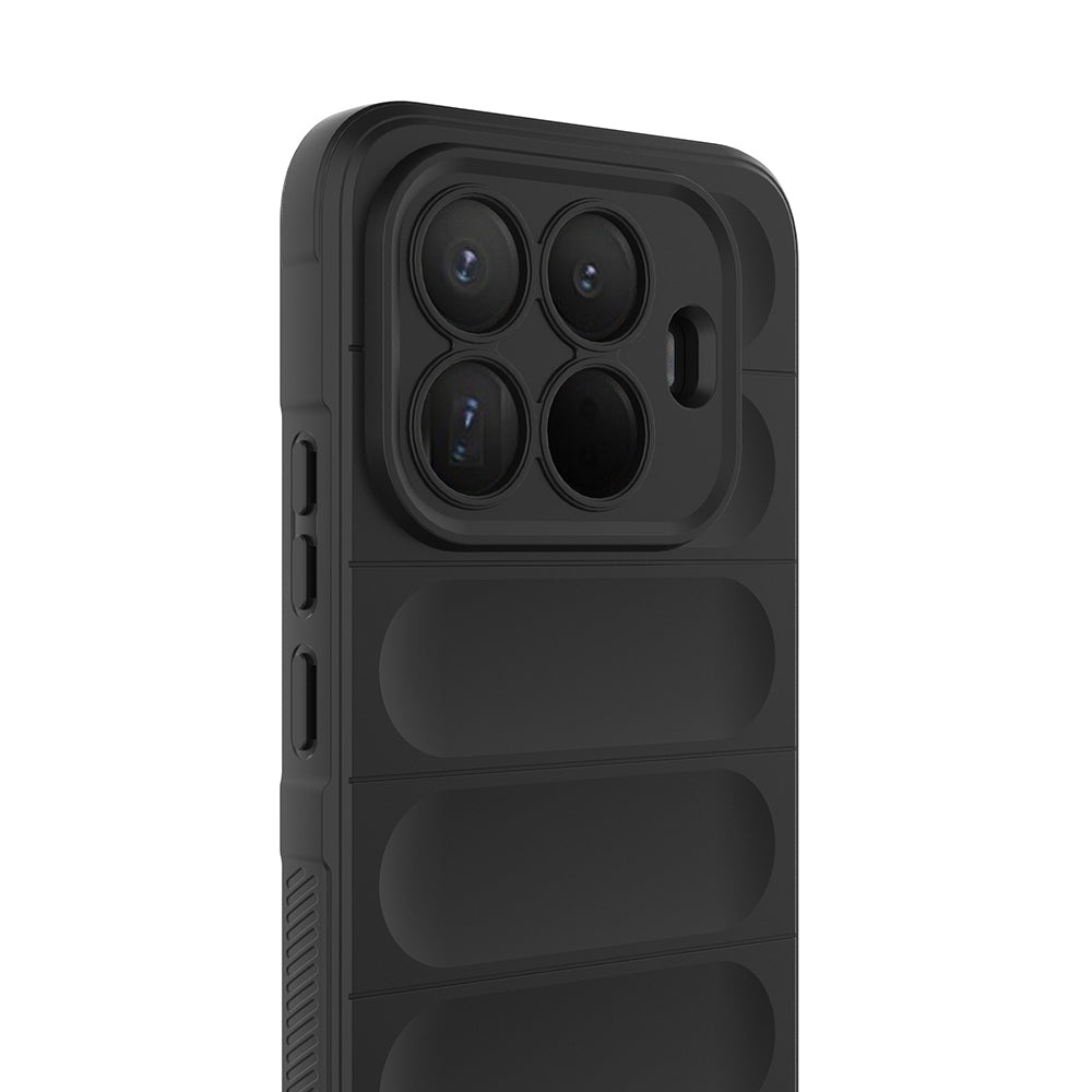 Xiaomi 15T Pro Kılıf Esnek TPU Oyuklu Arka Yüzey Tasarımlı Zore Etnik Silikon Kapak