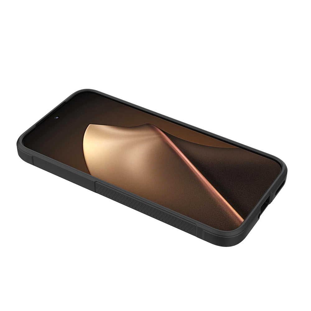 Xiaomi 15T Pro Kılıf Esnek TPU Oyuklu Arka Yüzey Tasarımlı Zore Etnik Silikon Kapak