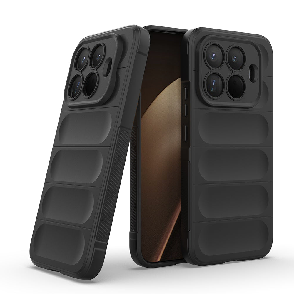 Xiaomi 15T Pro Kılıf Esnek TPU Oyuklu Arka Yüzey Tasarımlı Zore Etnik Silikon Kapak