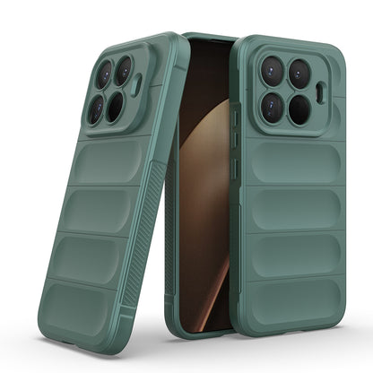 Xiaomi 15T Pro Kılıf Esnek TPU Oyuklu Arka Yüzey Tasarımlı Zore Etnik Silikon Kapak