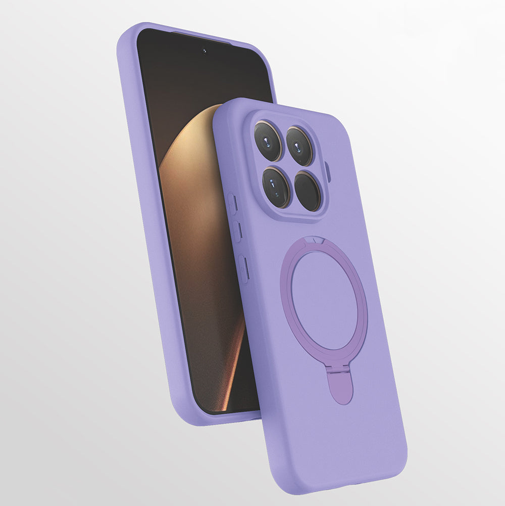 Xiaomi 15T Pro Kılıf M-safe Şarj Özellikli Standlı Zore Samara Kapak