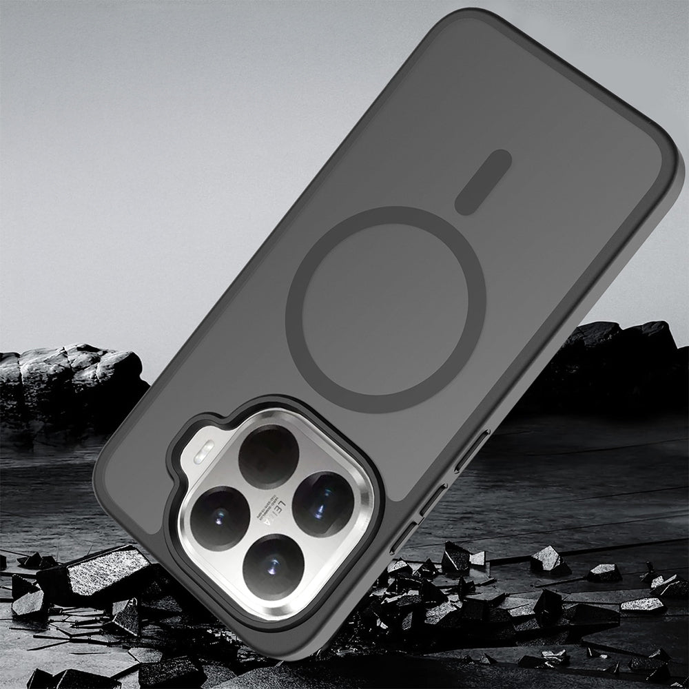 Xiaomi 15T Pro Kılıf Sert PC Arka Yüzey Wireless Şarj Özellikli Zore Flet M-safe Kapak