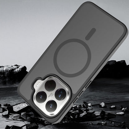 Xiaomi 15T Pro Kılıf Sert PC Arka Yüzey Wireless Şarj Özellikli Zore Flet M-safe Kapak