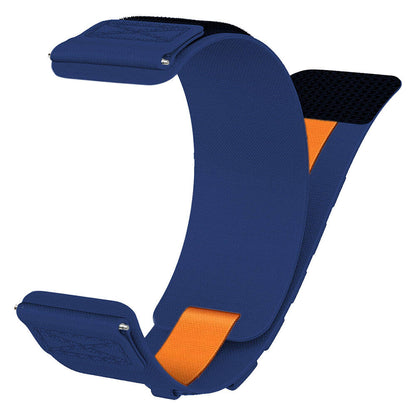 Xiaomi Amazfit Pace Zore KRD-112 22mm Orbital Örgülü Halat Tasarımlı Naylon Kumaş Hasır Kordon