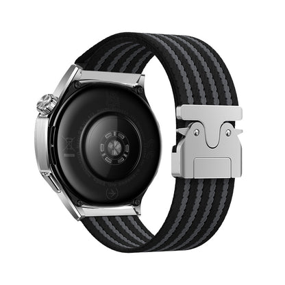 Xiaomi Amazfit Pace Zore KRD-133 22mm Naylon Kumaş Hasır Örgülü Kordon