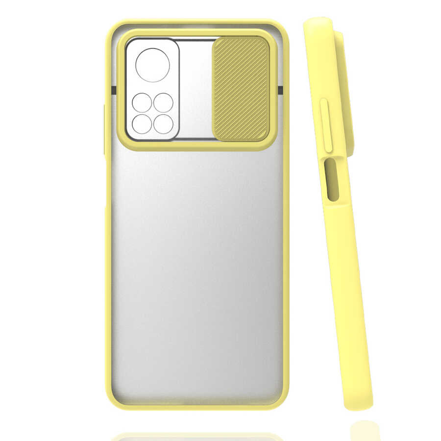 Xiaomi Mi 10T 5G Kılıf Zore Lensi Kapak