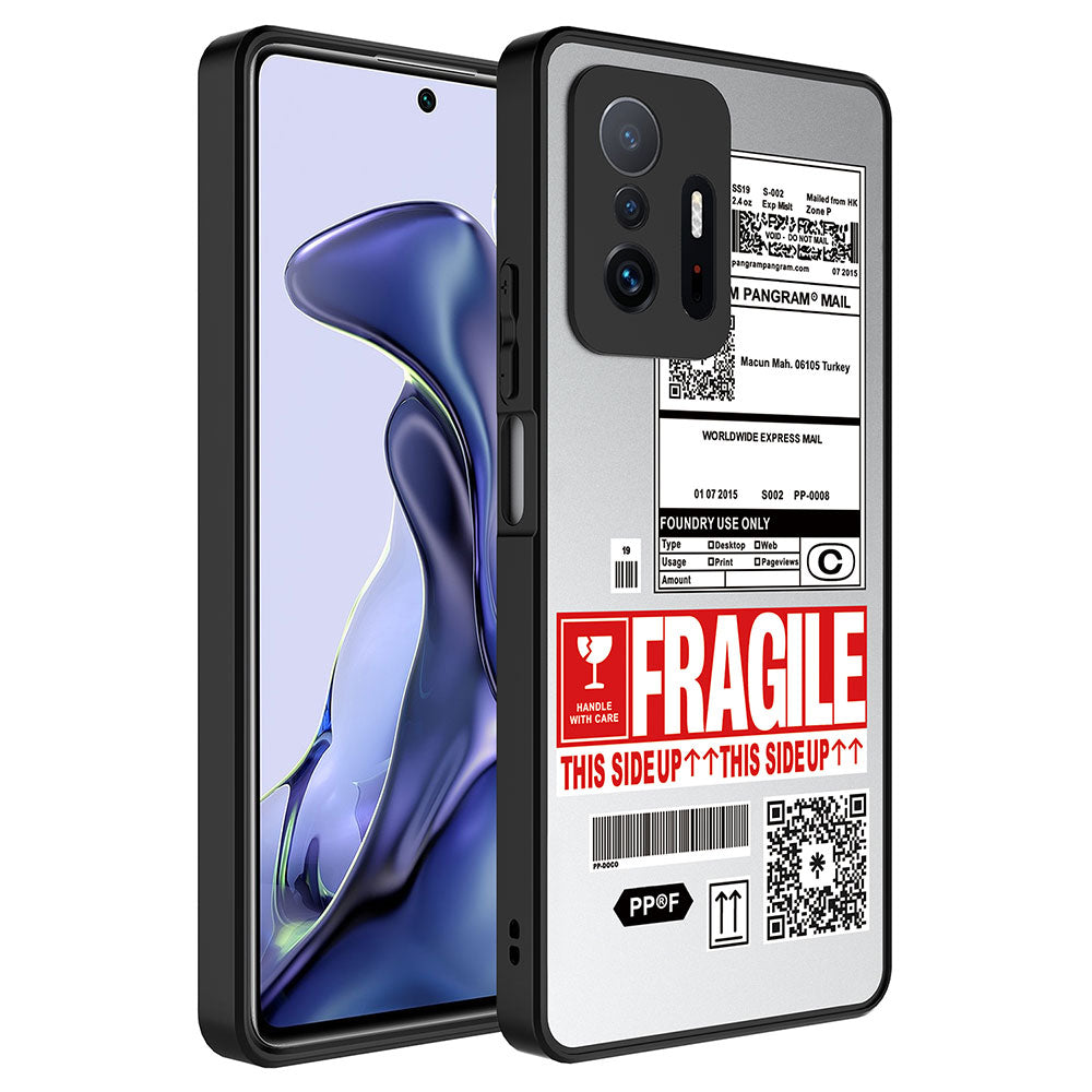 Xiaomi Mi 11T 5G Kılıf Aynalı Desenli Kamera Korumalı Parlak Zore Mirror Kapak