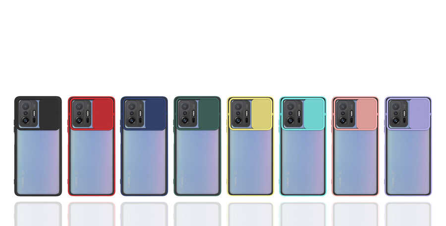 Xiaomi Mi 11T 5G Kılıf Zore Lensi Kapak